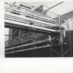 Photograph - Kodak Australasia Pty Ltd, Gantry Pipe Work, Kodak Factory, Coburg, circa 1961