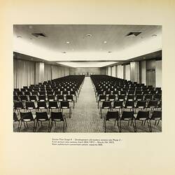 Photograph - Convention Centre Auditorium, Royal Exhibition Building, Melbourne, circa 1981