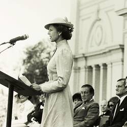 Photograph - Centenary Day, Royal Exhibition Buildings, 1 October 1980