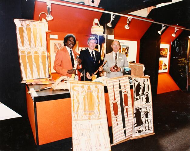 Photograph - Northern Territory Government Exhibit, The Melbourne International Centenary Exhibition, Royal Exhibition Buildings, 1980