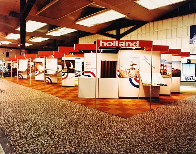 Photograph - Netherland's Exhibit, The Melbourne International Centenary Exhibition, Royal Exhibition Buildings, 1980
