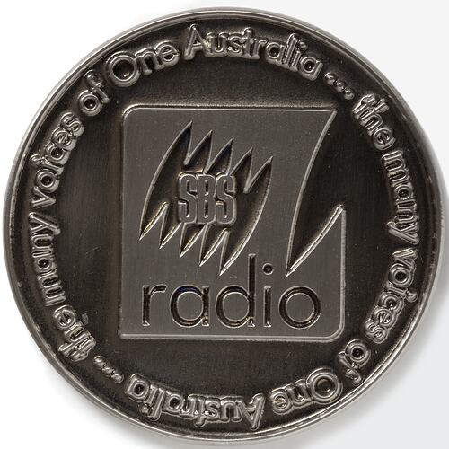 Medal - SBS Radio Souvenir, Australia, 2000