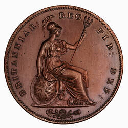 Proof Coin - Penny, Queen Victoria, Great Britain, 1859 (Reverse)