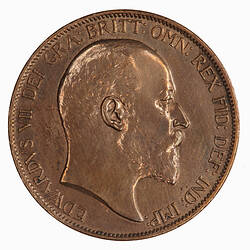 Coin - Penny, Edward VII, Great Britain, 1903 (Obverse)