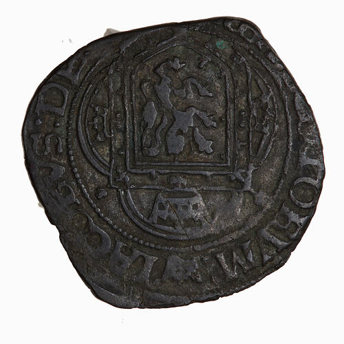 Coin - Plack, James V, Scotland, 1513-1526 (Obverse)