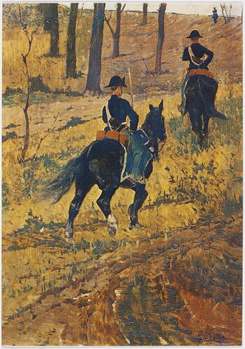 Postcard - Carabiniere on patrol