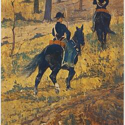 Postcard - Carabiniere on patrol