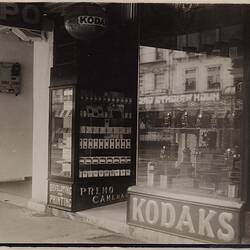 Photograph - Kodak, Shopfront, 'Walter Suckling Ltd'