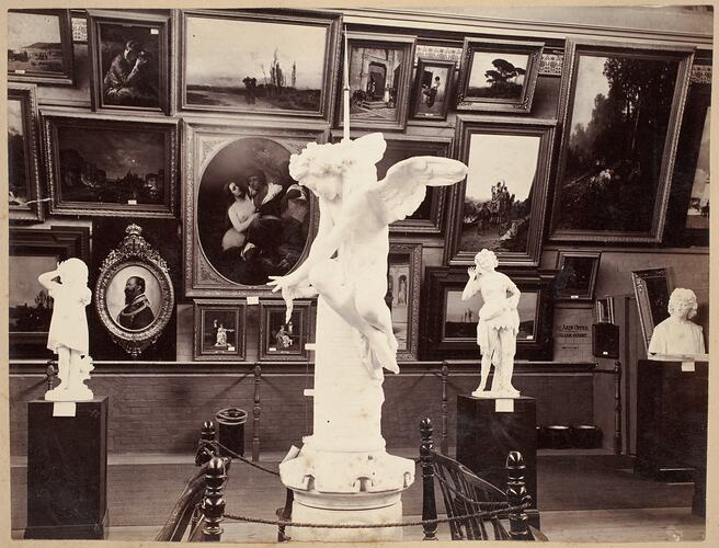 Italian Fine Art Gallery, Great Hall, Exhibition Building, 1880-1881