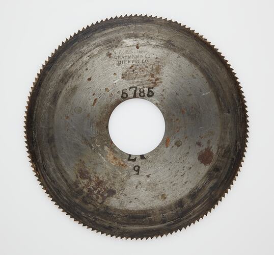 Cross Cut Blade -  Crownshaw, Chapman & Co., circa 1950-1970