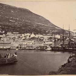 Photograph - 'English Gibraltar', circa 1870