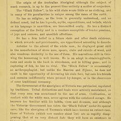 European viewpoint on Aboriginal culture, Victoria, 1870s