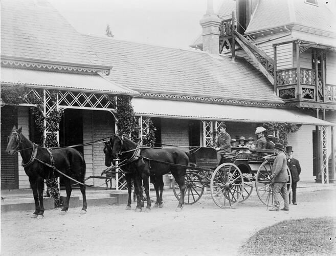 St Huberts Winery, Yarra Valley, about 1902