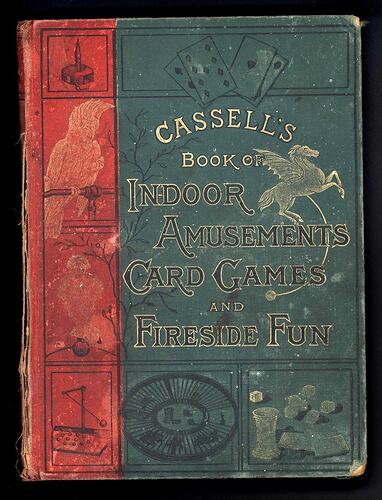 Book - Cassell's Book of In-Door Amusements, Card Games & Fireside Fun, 5th Edition, 1888