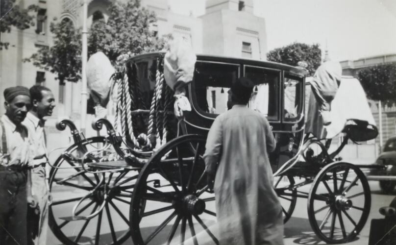 Photograph - King Farouk's Carriage, Alexandria, Egypt, World War II, 1939-1943