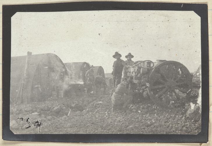 Nissen Huts, Somme, France, Sergeant John Lord, World War I, 1916