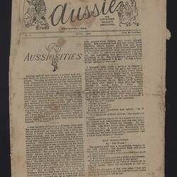 Magazine - 'Aussie', No. 5, Jun 1918