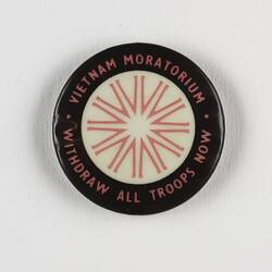 Badge - Vietnam Moratorium