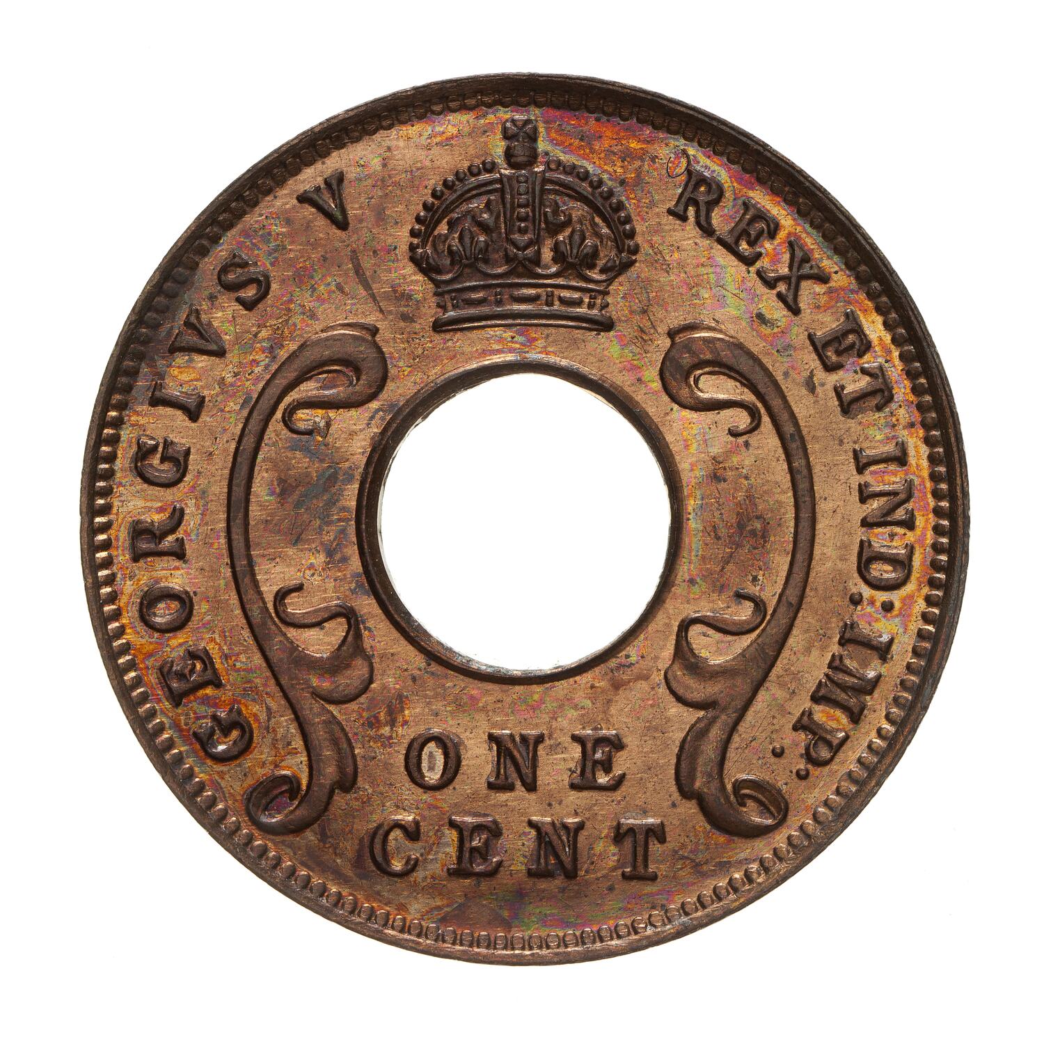 Coin - 1 Cent, British East Africa, 1922