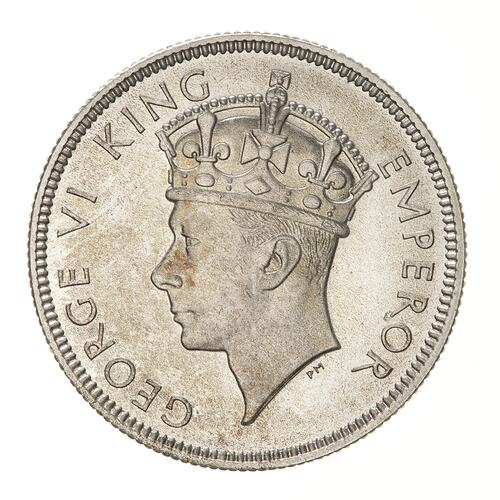 Proof Coin - Florin (2 Shillings), Fiji, 1937