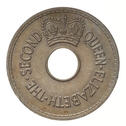 Coin - 1 Penny, Fiji, 1961