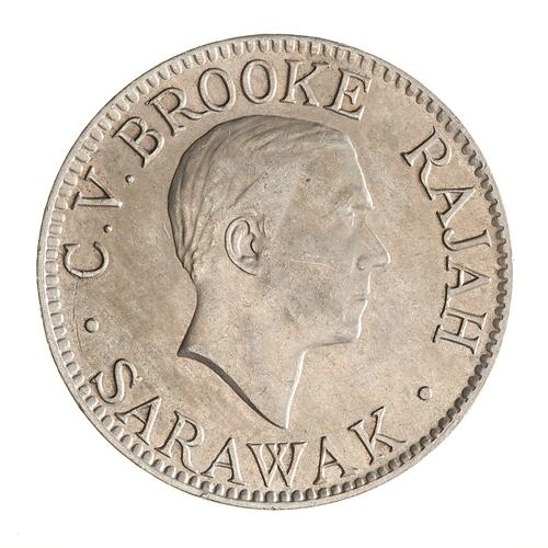 Coin - 10 Cents, Sarawak, 1934