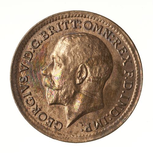 Coin - 1/3 Farthing, Malta, 1913