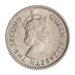 Coin - 5 Cents, Malaya & British Borneo, 1957