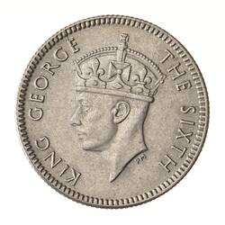 Coin - 5 Cents, Malaya, 1950