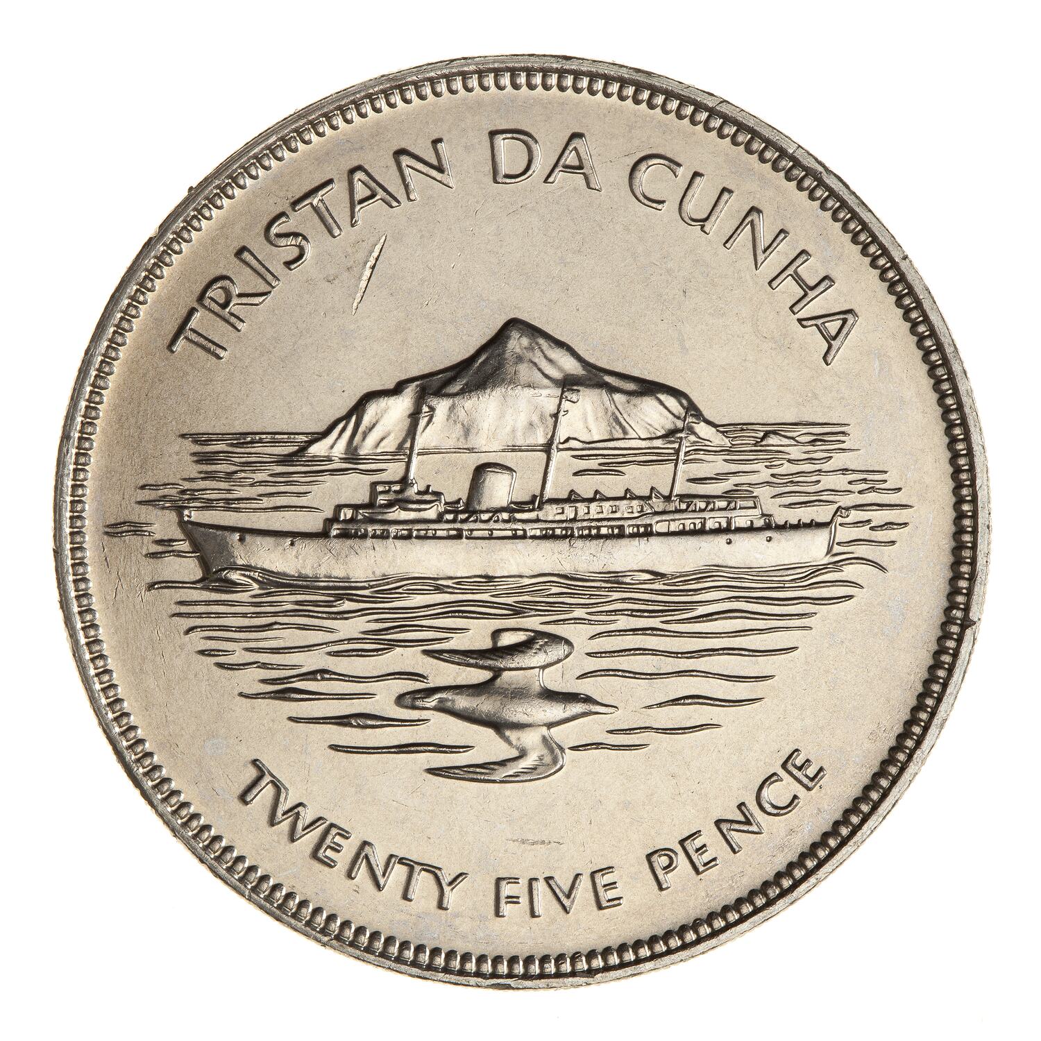 Coin - 25 Pence, Silver Jubilee of Queen Elizabeth II