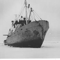 Photograph - MV Norsel, circa 1949-1952 (damaged)