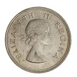 Coin - 1/2 Crown, South Africa, 1958