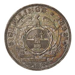 Coin - 5 Shillings, South Africa, 1892