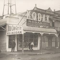Photograph - Kodak Australasia Ltd, Building Exterior, Townsville, Queensland, 1911 - 1920