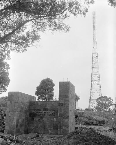 General Television Corporation Pty Ltd, Transmitting Station, Mount Dandenong, Victoria, 1956