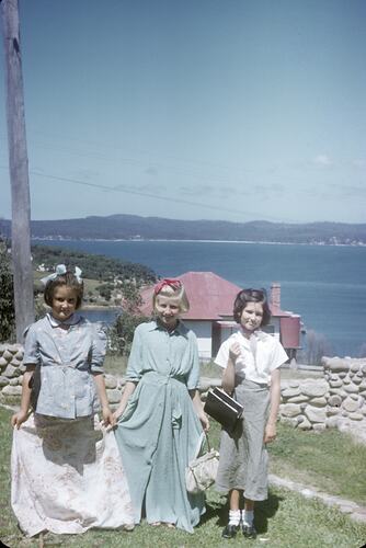 Girls Playing Dress-Ups, Victoria, circa 1965