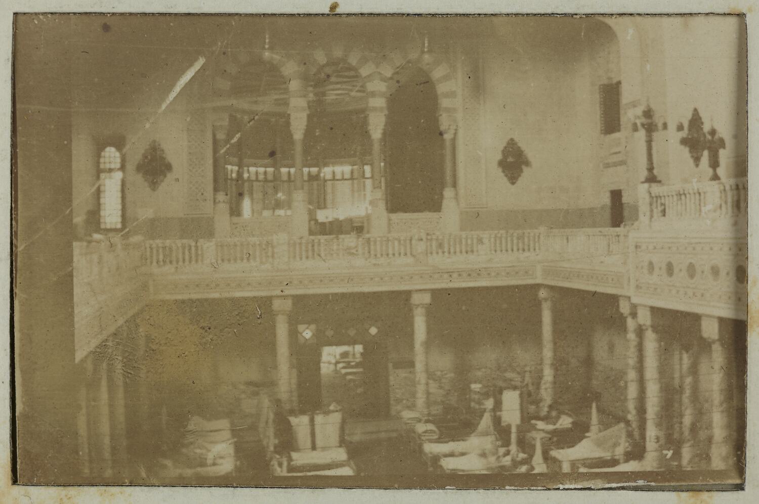Photograph Heliopolis Palace Hotel Main Hall, Cairo, Egypt, 19141918