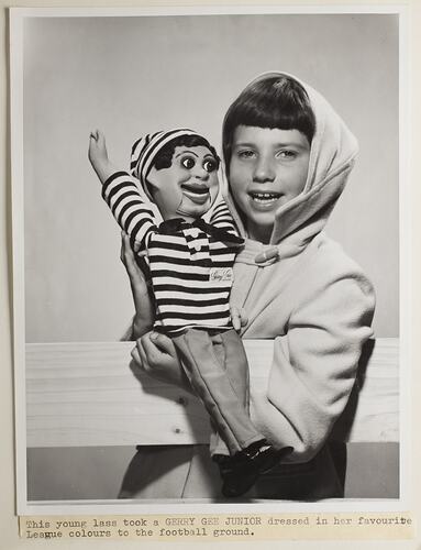 Gerry Gee Junior & Young Girl, Melbourne, circa 1962