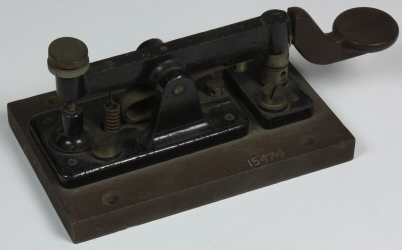 Morse Key - Telefunken, Radio Spark Transmitter, 1910-1920