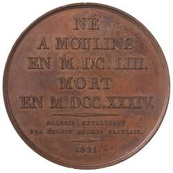 Medal - Claude Louis Hector de Villars, France, 1821