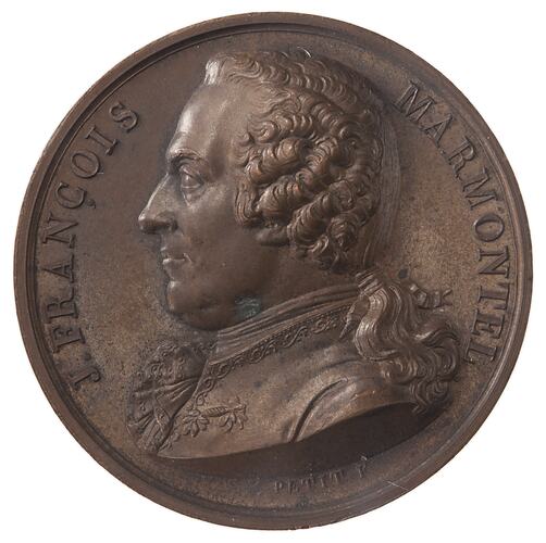 Medal - Jean-Francois Marmontel, France, 1820