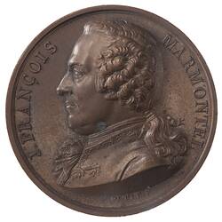 Medal - Jean-Francois Marmontel, France, 1820
