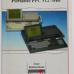 Manual - Amstrad, User Instructions, Portable Computer System, Model PPC640, circa 1989