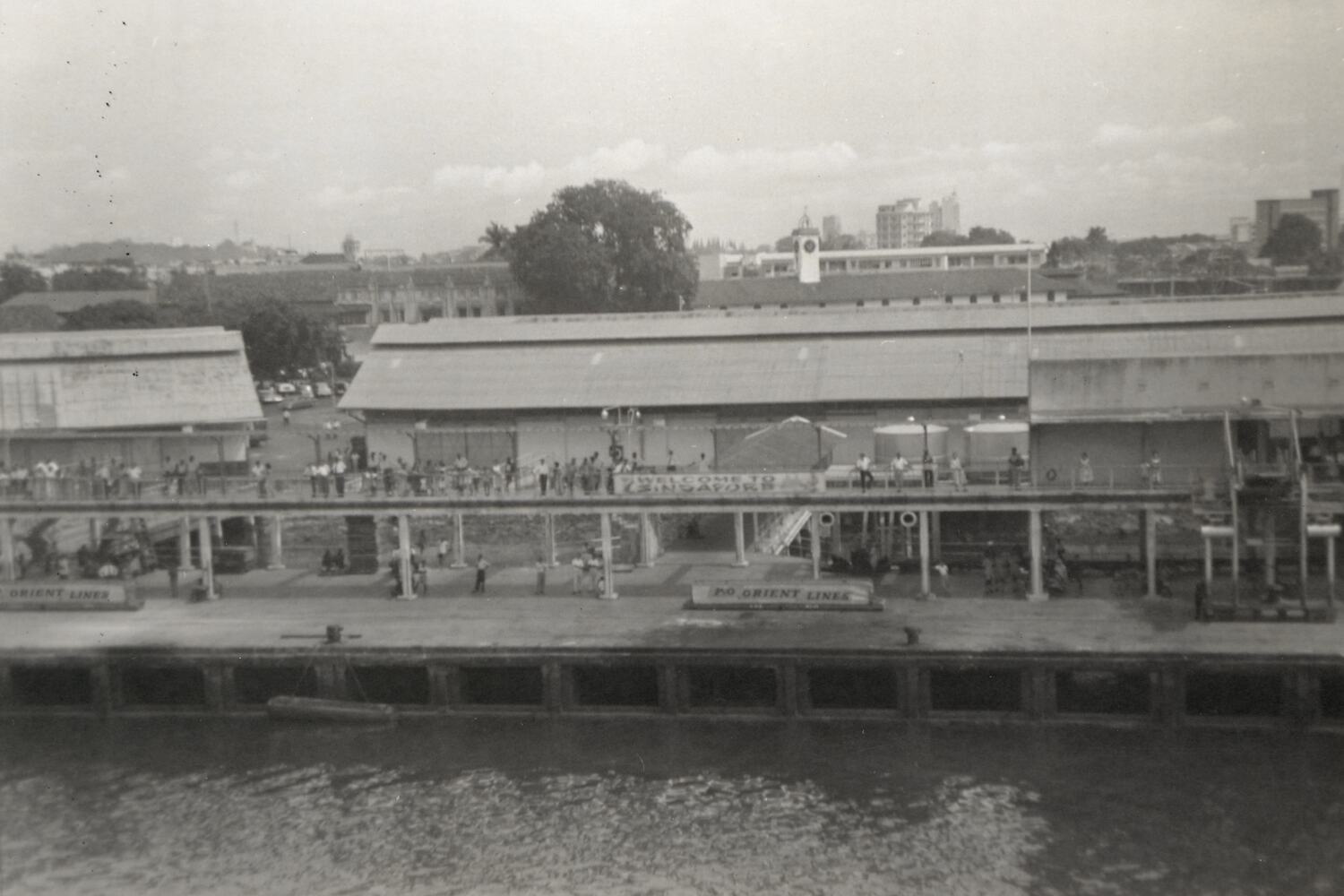 Digital Photograph - Singapore Dock, Singapore, 2 Dec 1961