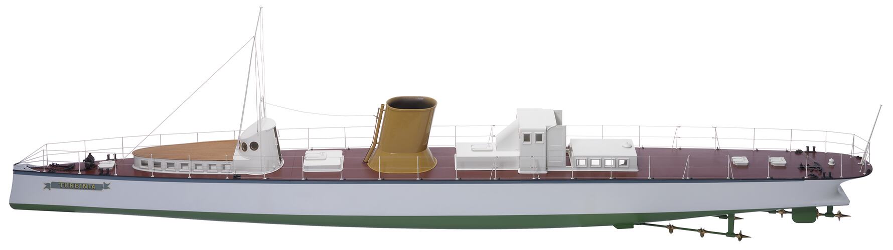 Steam Ship Model - SY Turbinia