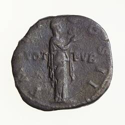 Coin - Denarius, Emperor Hadrian, Ancient Roman Empire, 118 AD