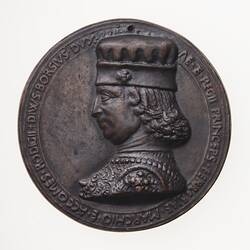 Electrotype Medal Replica - Borso d'Este, Duke of Ferrara, 1471