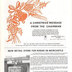 Newsletter - 'Australian Kodakery', No 15, Dec 1969