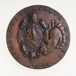 Electrotype Medal Replica - Richard Shelley (Arms & motto 2)