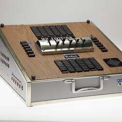 Audiovisual Console - Kodak Research Laboratory, Multivision 12 Channel Console, circa 1960